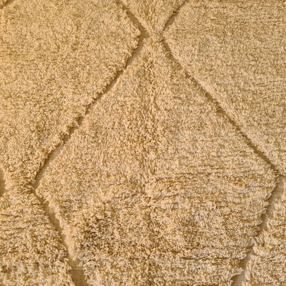 Marmoucha Diamond Lattice — Natural Ivory Wool