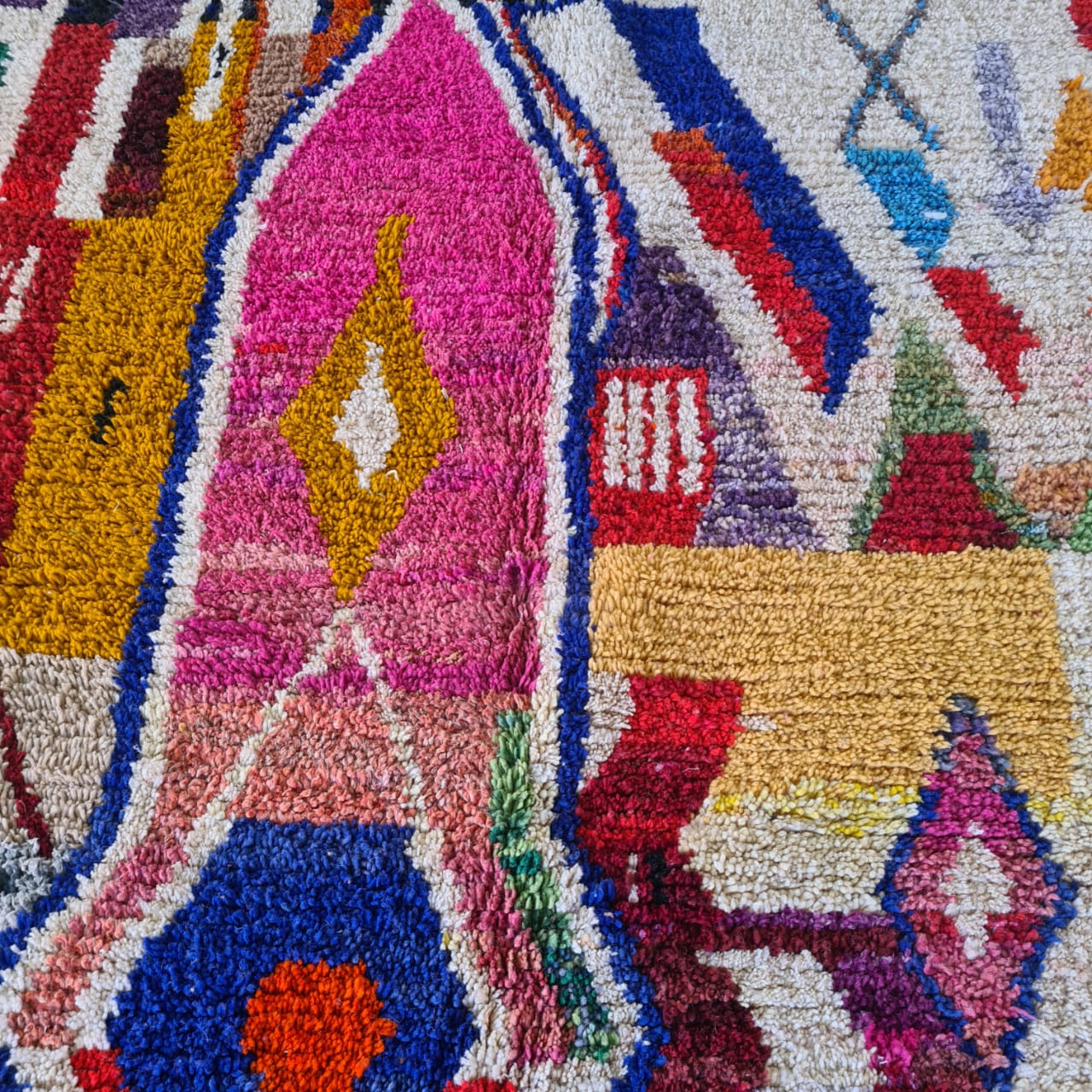 Boujaad Chromatic Citadel — Medina Tapestry