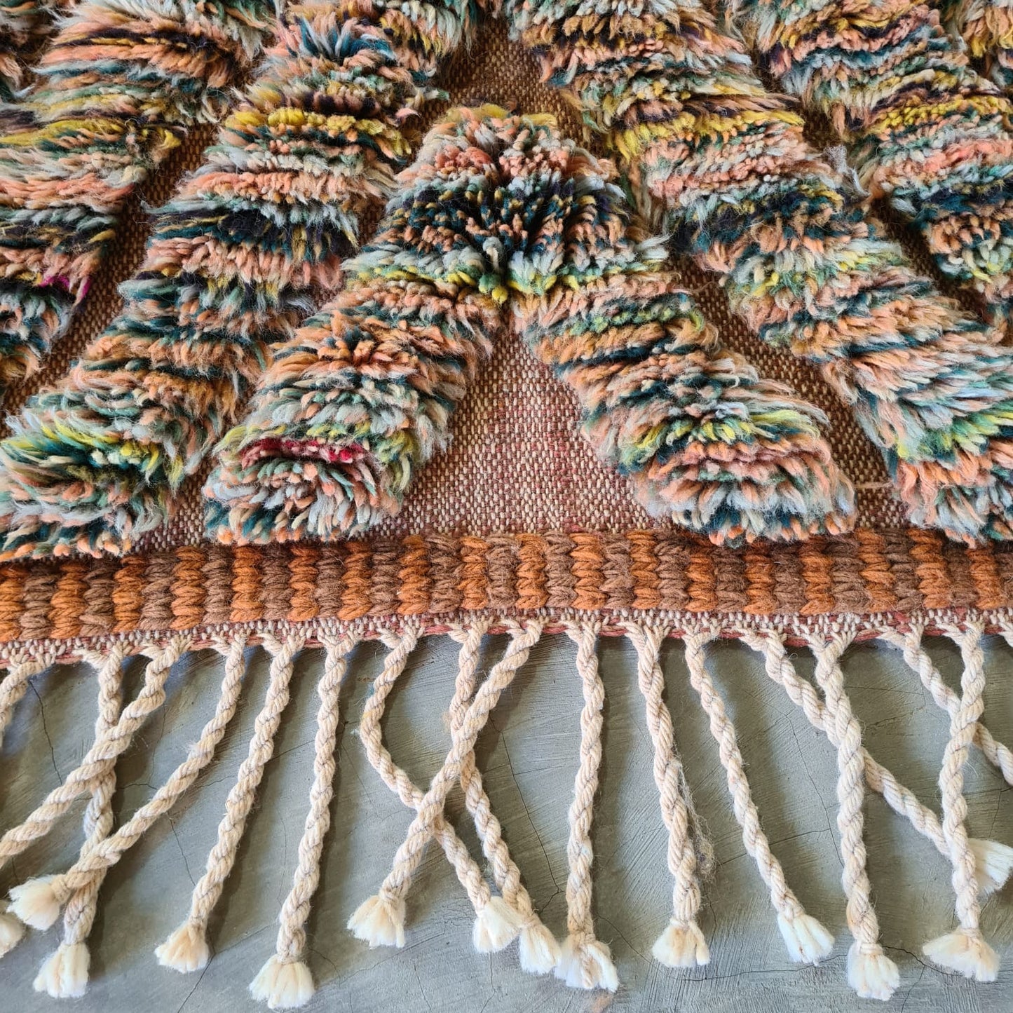 Marmoucha Braided Chevron — Autumn Tweed