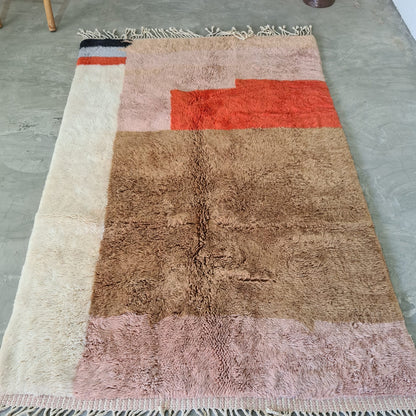 Beni Mrirt Modernist Blocks — Blush & Ochre Field