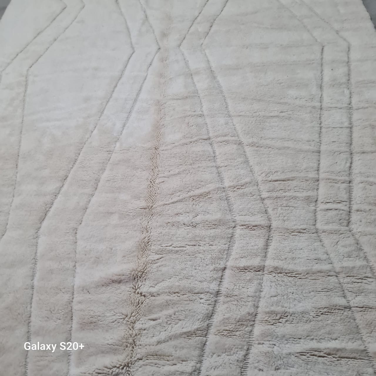 Marmoucha Sculpted Pathways — Ivory Relief Field