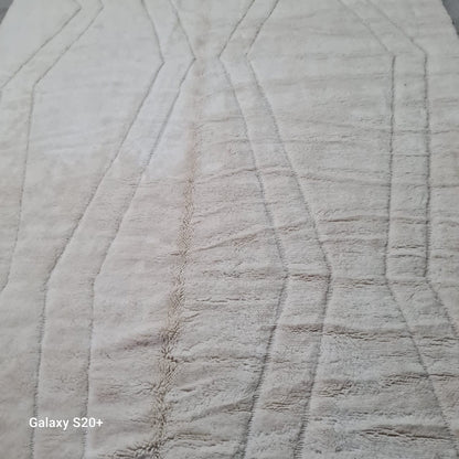 Marmoucha Sculpted Pathways — Ivory Relief Field