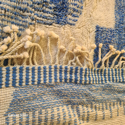 Beni Mrirt Modernist Abstraction — Indigo Field