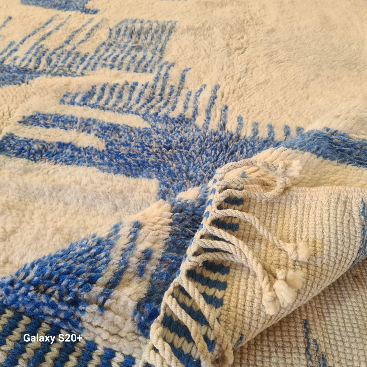 Beni Mrirt Modernist Abstraction — Indigo Field