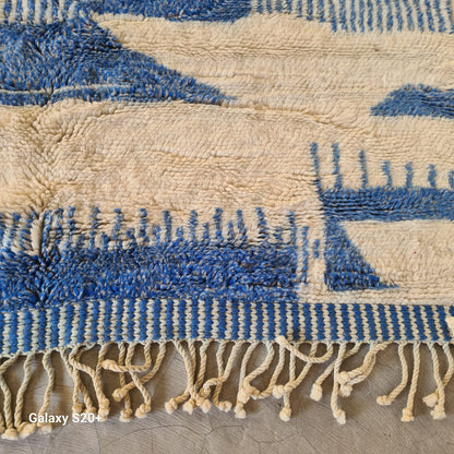 Beni Mrirt Modernist Abstraction — Indigo Field