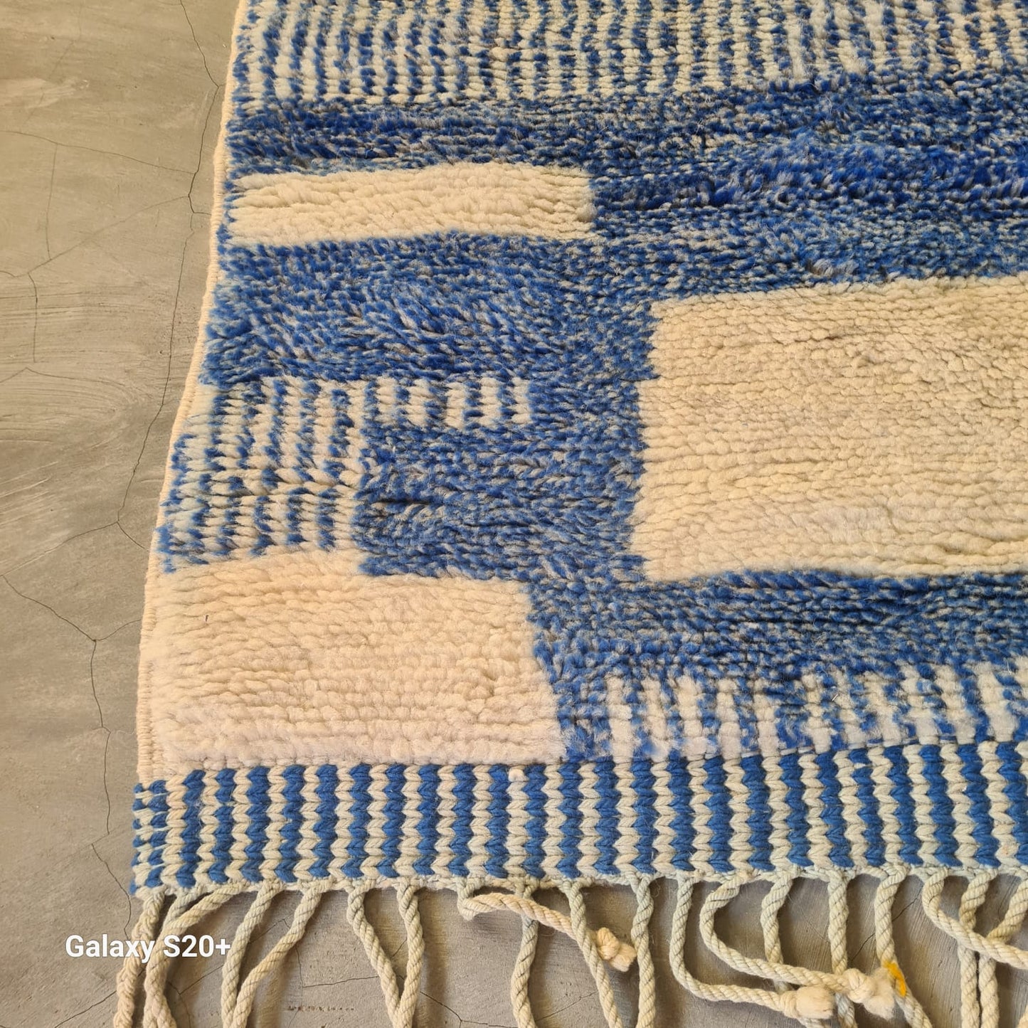 Beni Mrirt Modernist Abstraction — Indigo Field