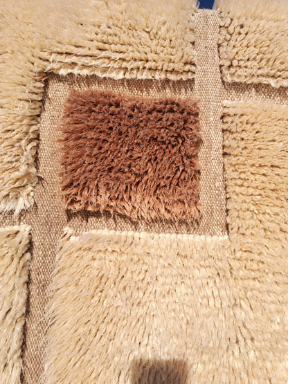 Signal Square — Beni Mrirt Relief Grid with Accent