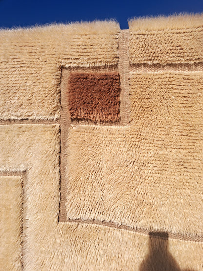 Signal Square — Beni Mrirt Relief Grid with Accent