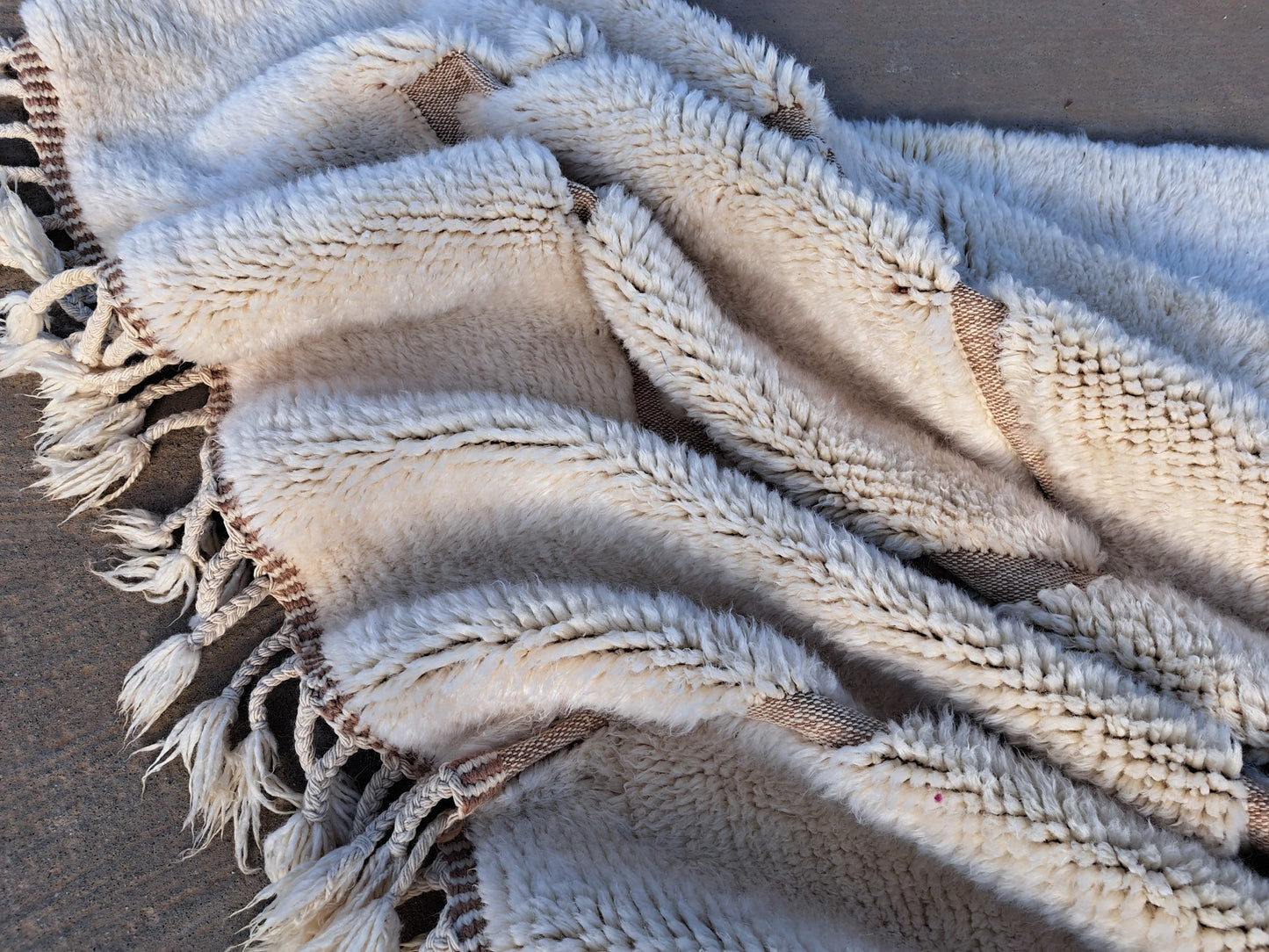 Signal Square — Beni Mrirt Relief Grid with Accent