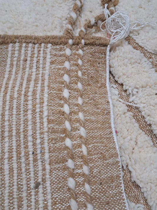 Marmoucha Linear Terraces — Sculpted Atlas Wool in Sand & Clay