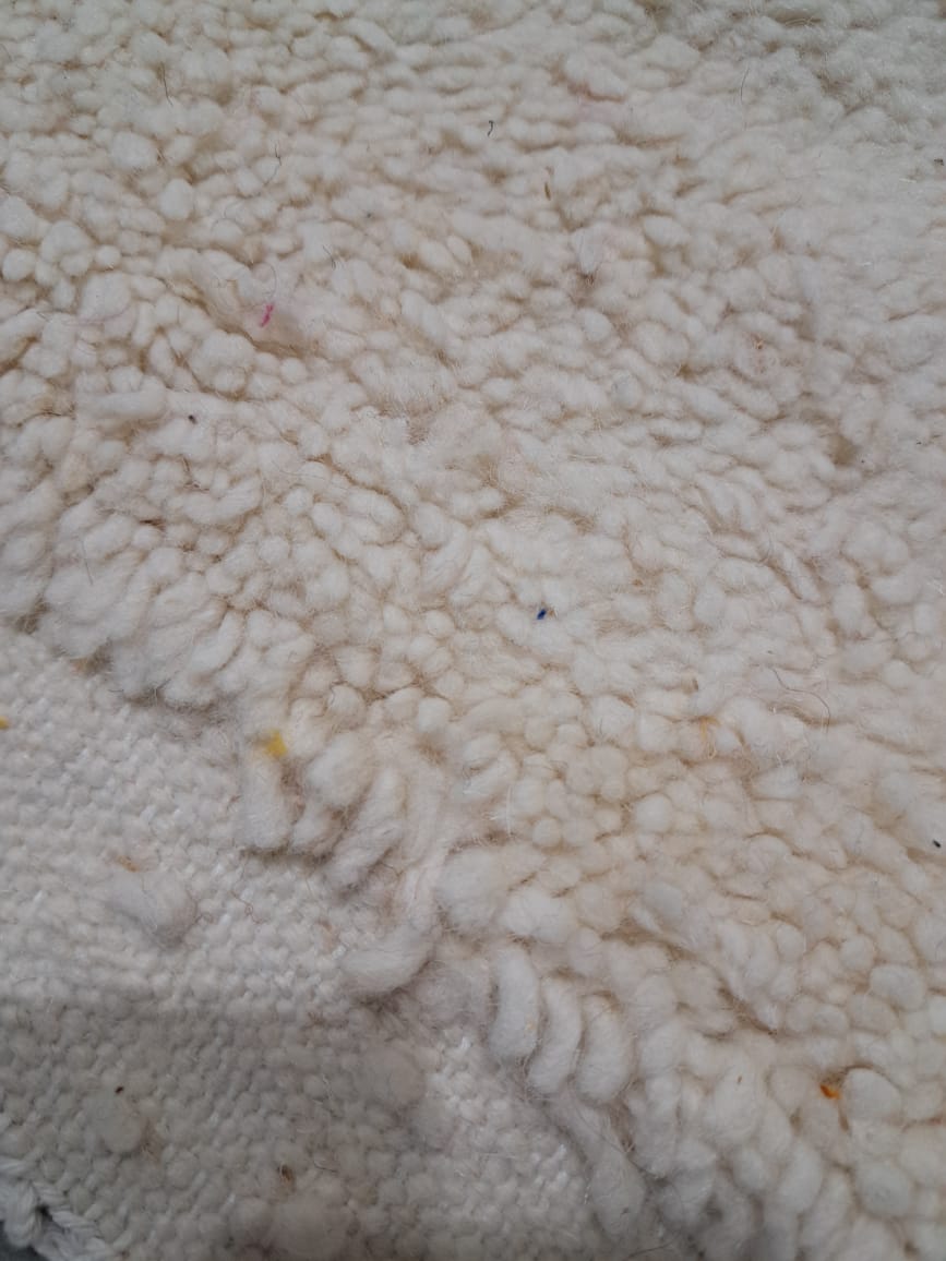 Beni Ourain • Indigo Linework Lattice