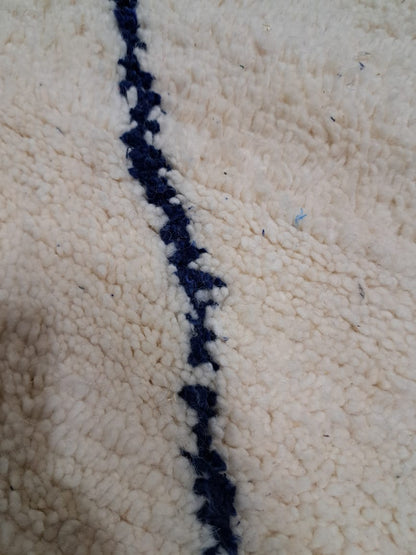 Beni Ourain • Indigo Linework Lattice