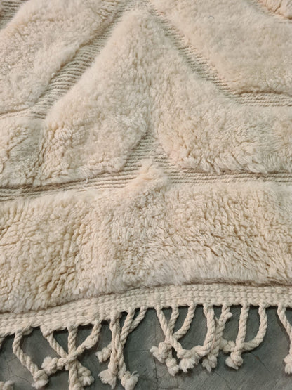 Marmoucha Subtle Chevron Field — Ivory Trace