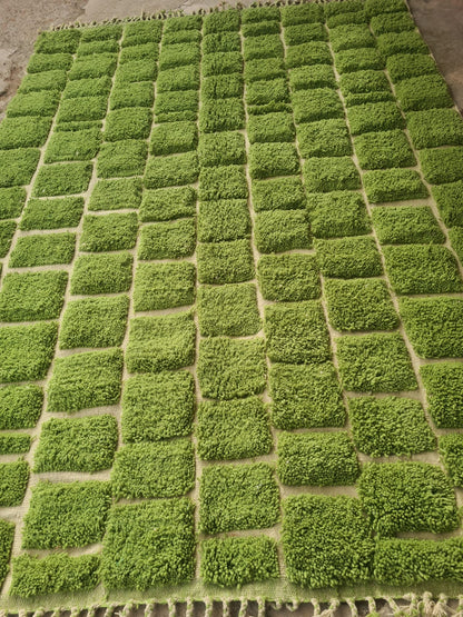 Marmoucha Verdant Grid Field — Emerald Terrain