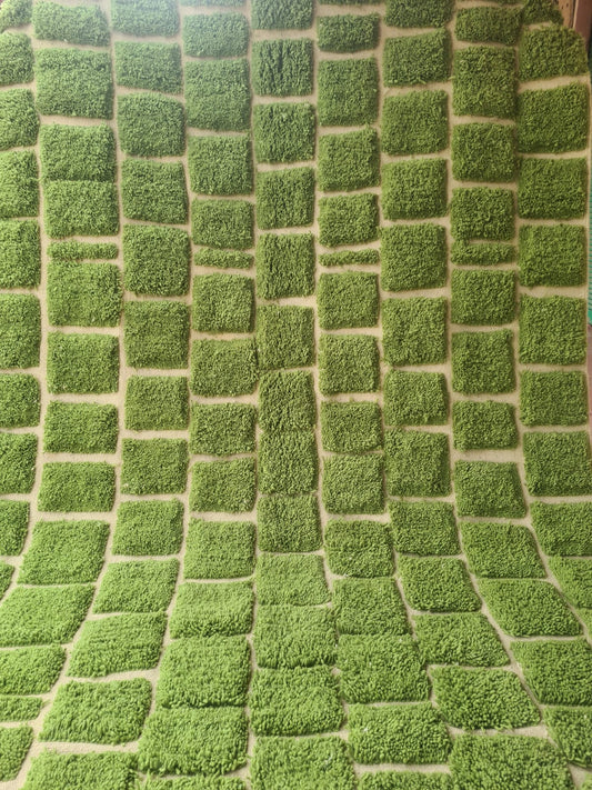 Marmoucha Verdant Grid Field — Emerald Terrain