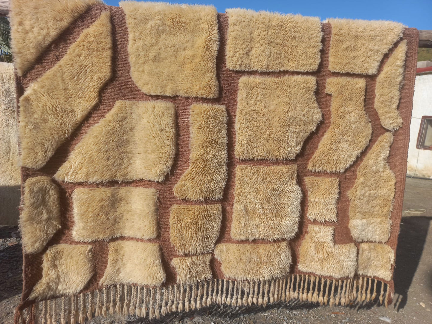 Beni Mrirt Tessellated Relief — Ivory Mosaic Field