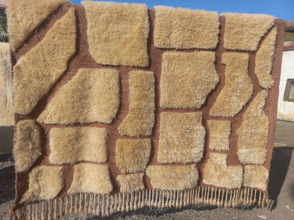 Beni Mrirt Tessellated Relief — Ivory Mosaic Field