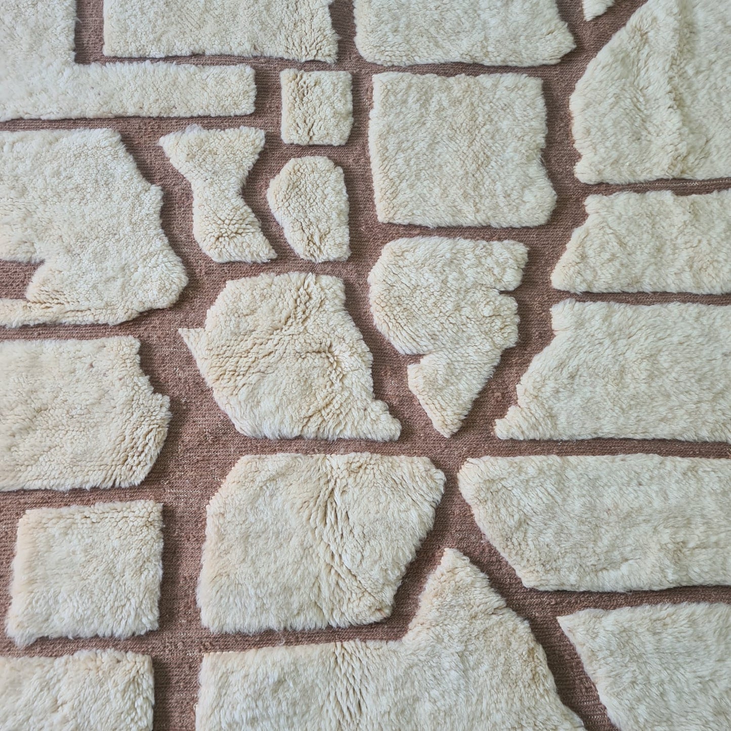 Beni Mrirt Tessellated Relief — Ivory Mosaic Field