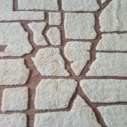 Beni Mrirt Tessellated Relief — Ivory Mosaic Field
