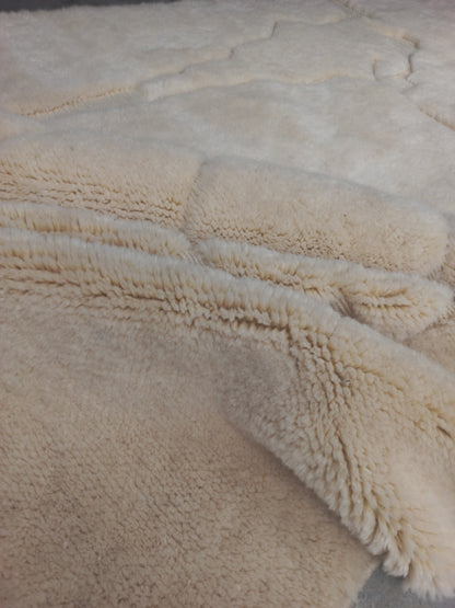 Marmoucha Silent Relief — Ivory Sculptural Field