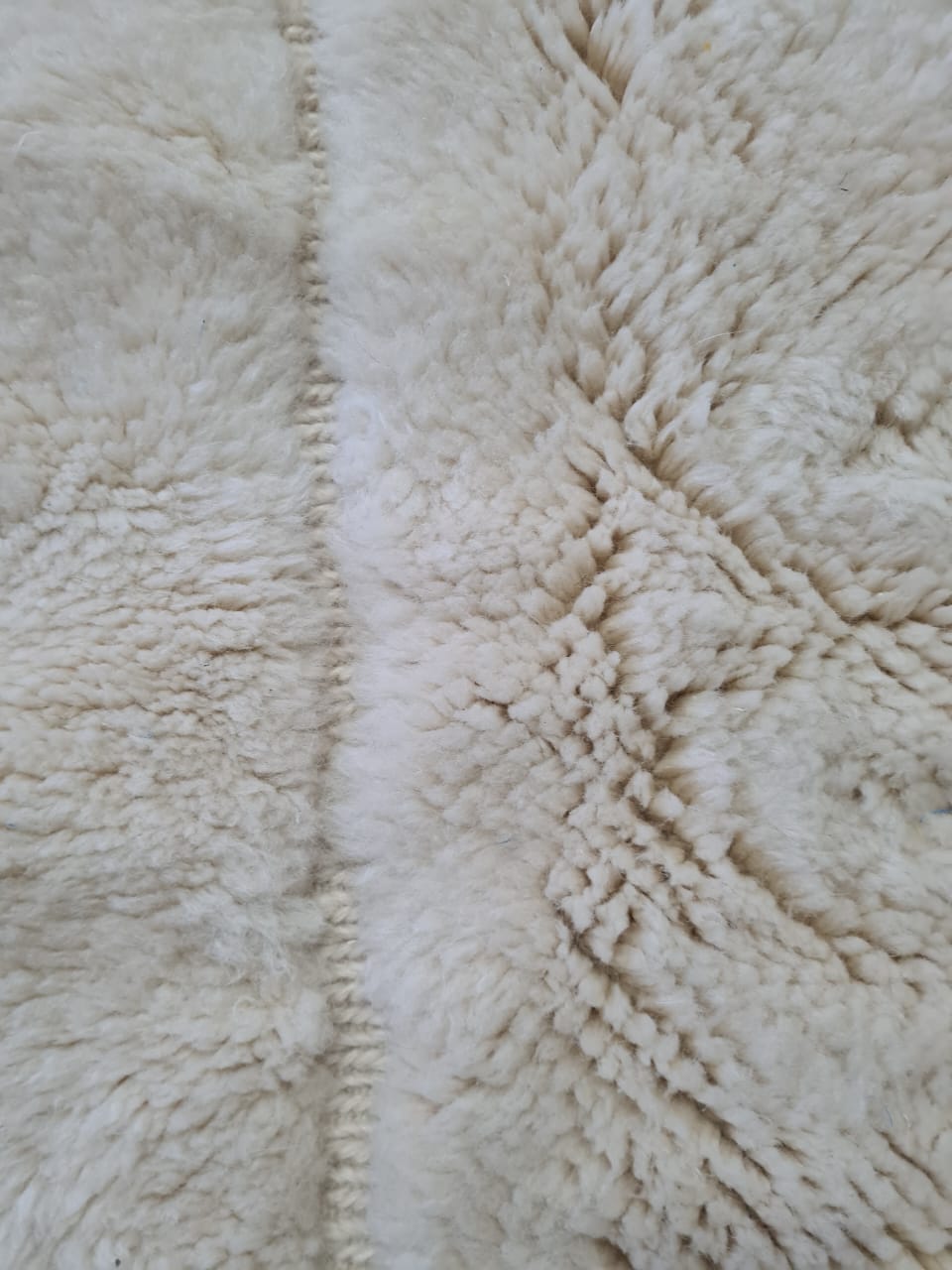 Marmoucha Silent Relief — Ivory Sculptural Field