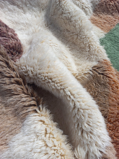 Marmoucha Abstract Polychromatic Wool