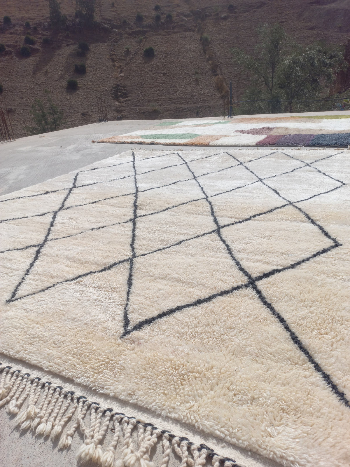 Ait Seghrouchen Diamond Lattice Carpet