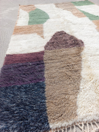 Marmoucha Abstract Polychromatic Wool