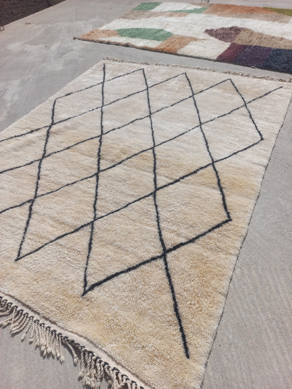 Ait Seghrouchen Diamond Lattice Carpet
