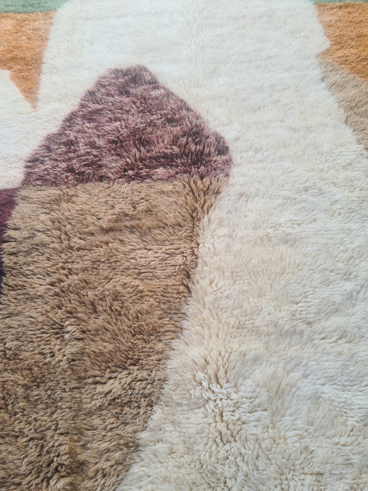 Marmoucha Abstract Polychromatic Wool