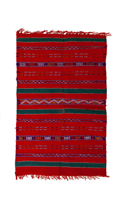Scarlet Caravan — Zemmour Kilim
