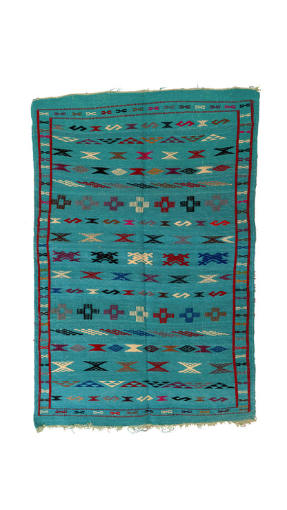 Verdigris Caravan — Boujaad Moubra Kilim