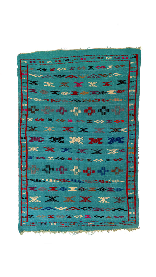 Verdigris Caravan — Boujaad Moubra Kilim