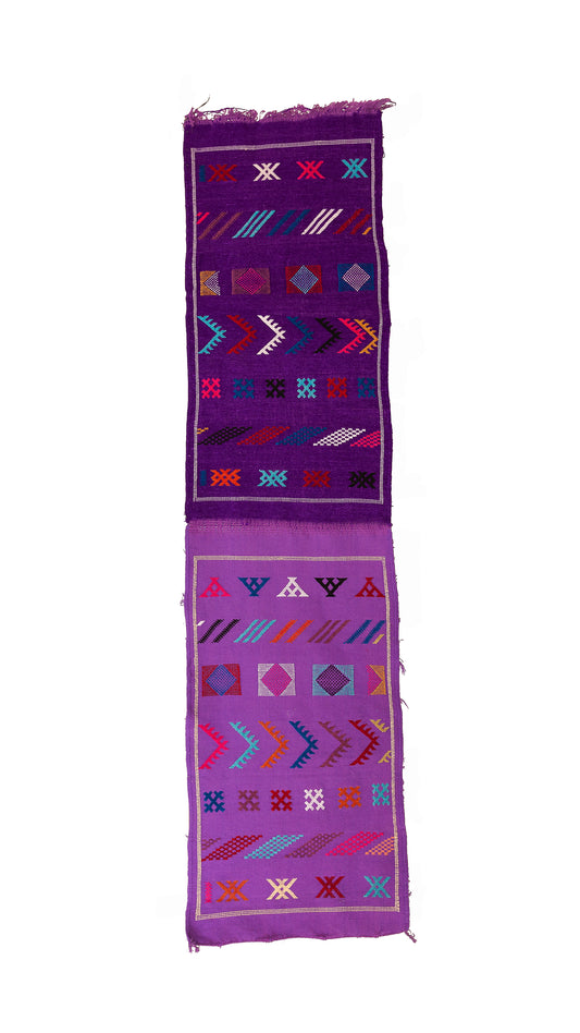 Amethyst Duo — Boujaad Moubra Kilim Runner