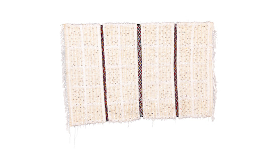 Guard-Band Panel Handira — Beni Mguild Wedding Blanket