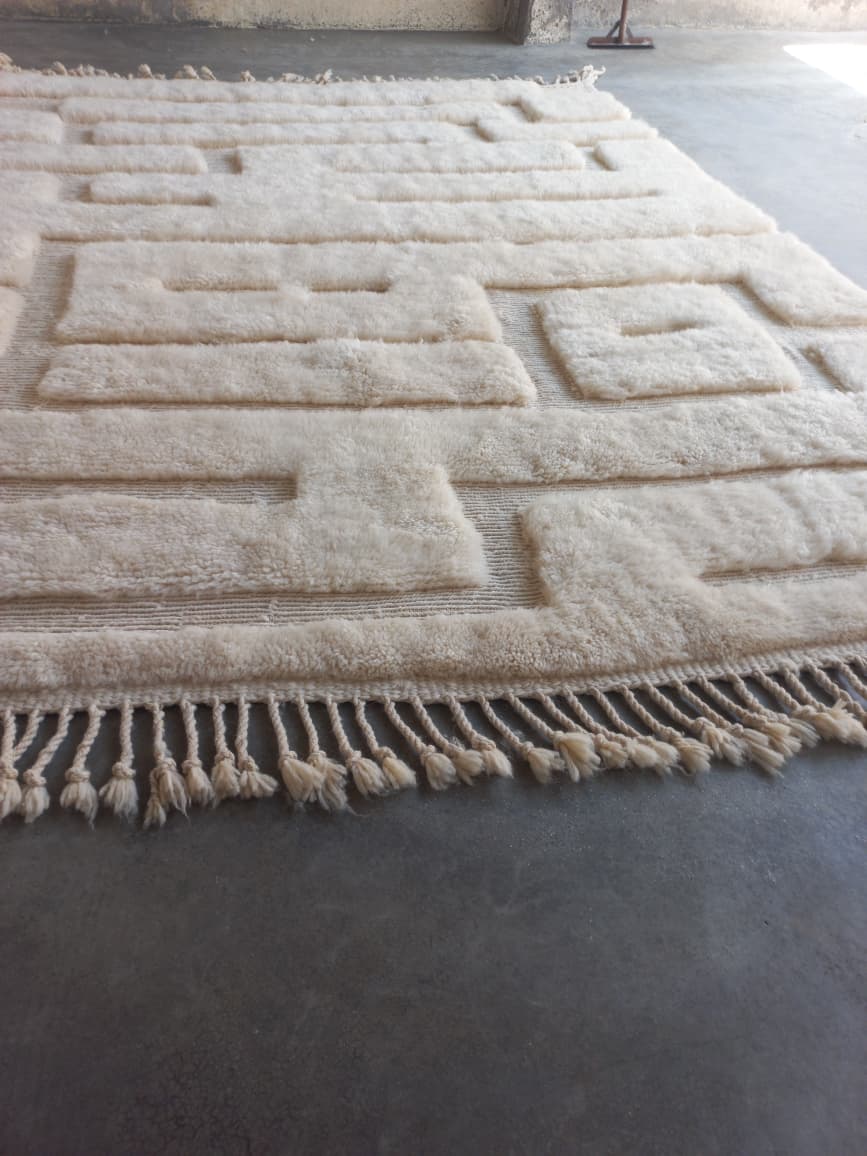 Marmoucha Architectural Relief Rug