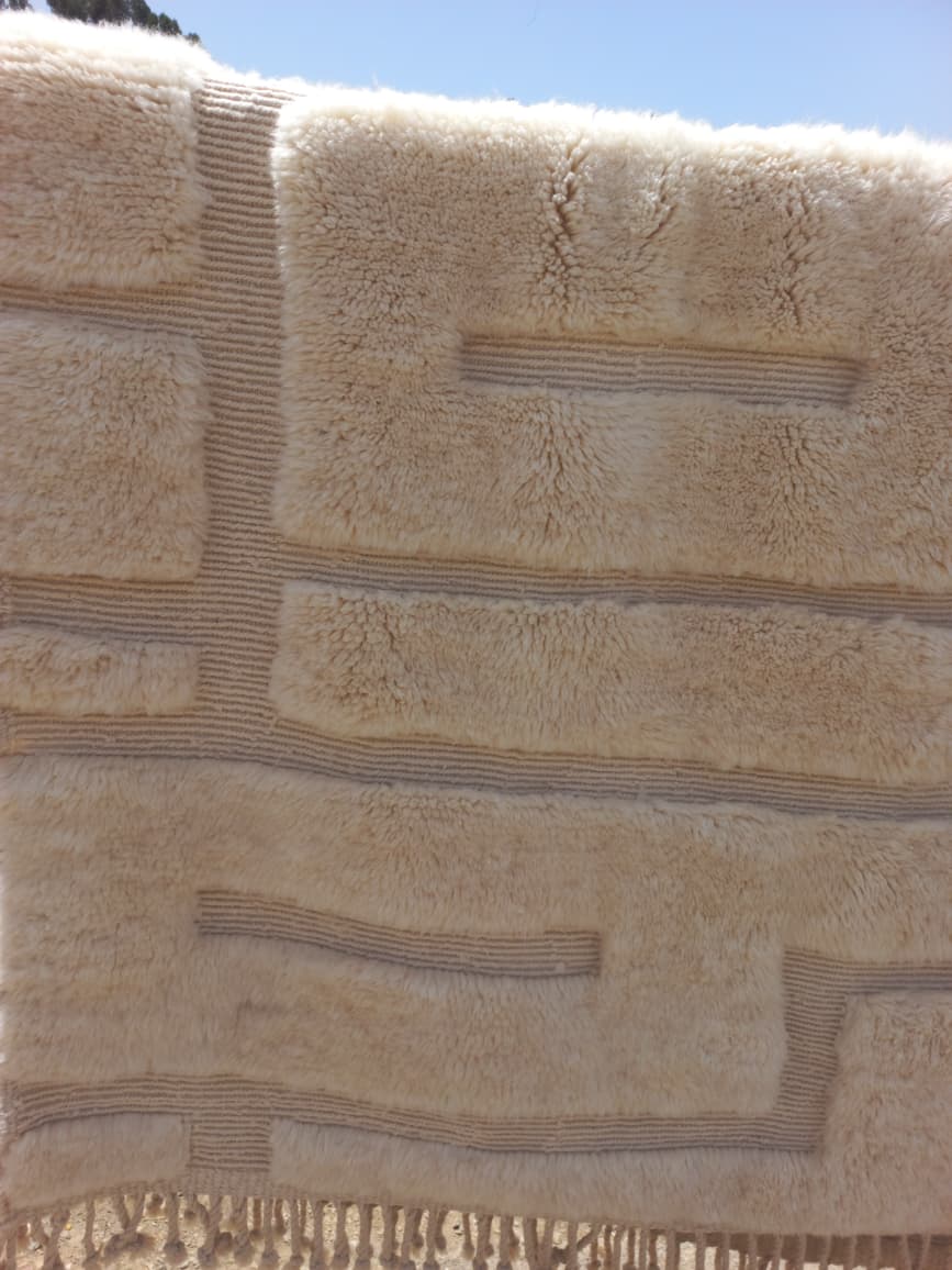 Marmoucha Architectural Relief Rug
