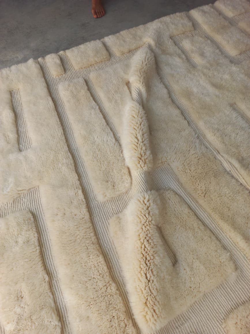 Marmoucha Architectural Relief Rug