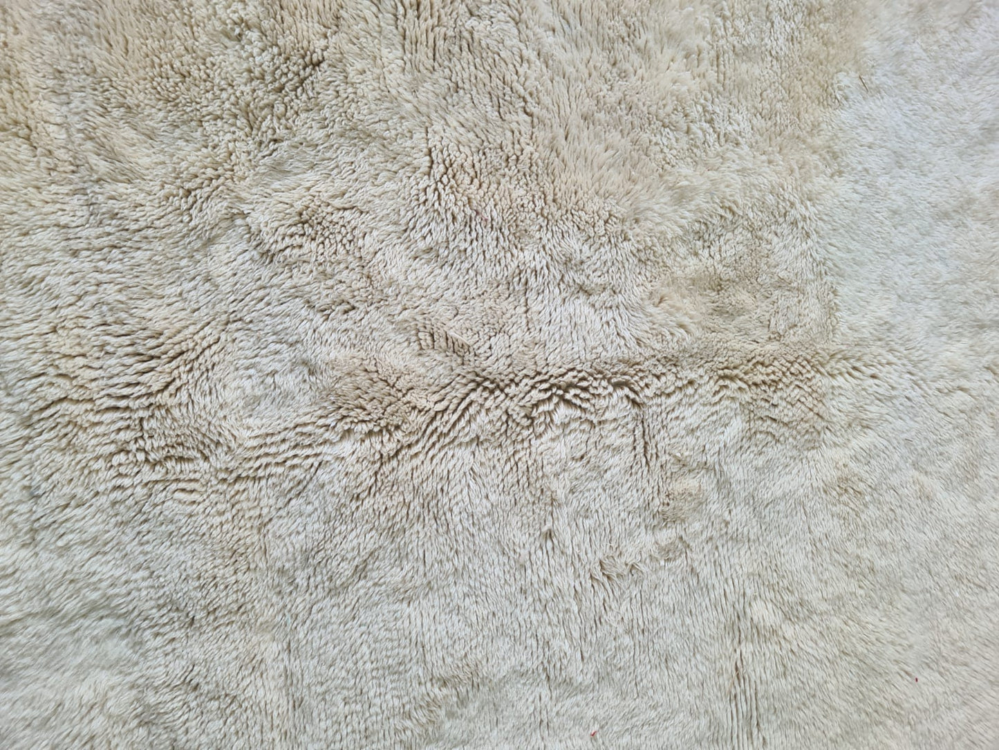 Aït Seghrouchen Natural Ivory Field Rug