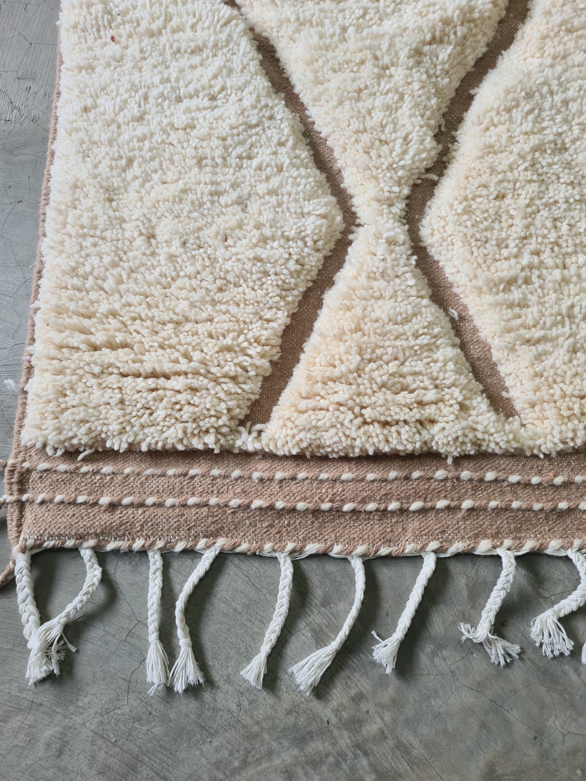 Marmoucha Sculpted Diamond Field Rug
