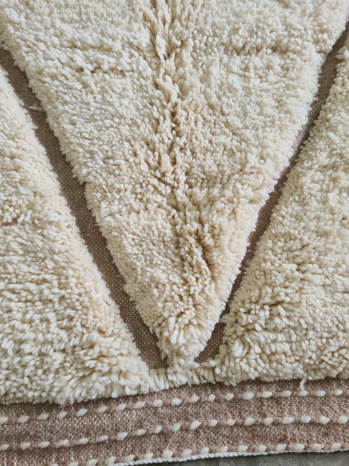 Marmoucha Sculpted Diamond Field Rug