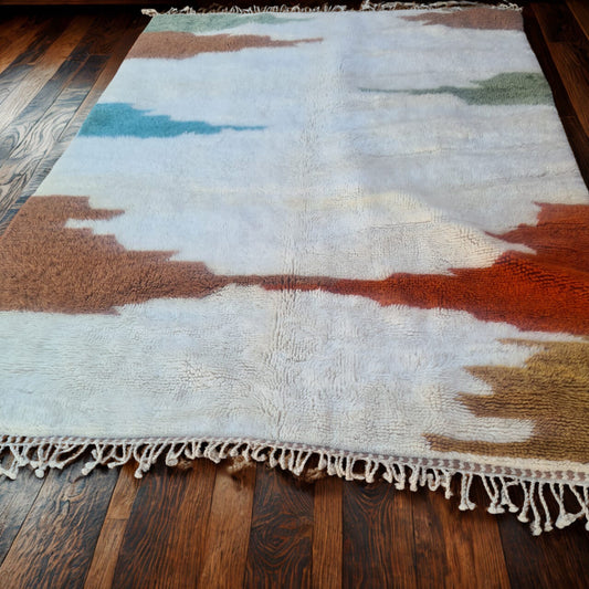 Clouded Horizons — Beni Mrirt Color-Field Wash