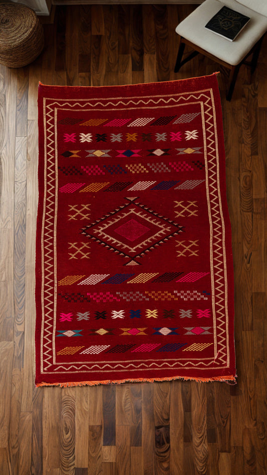 Ruby Caravan — Boujaad Kilim