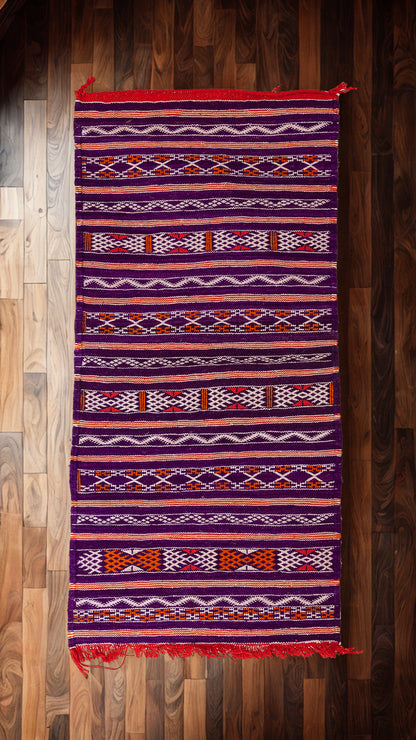 Violet Caravan — Zemmour Kilim