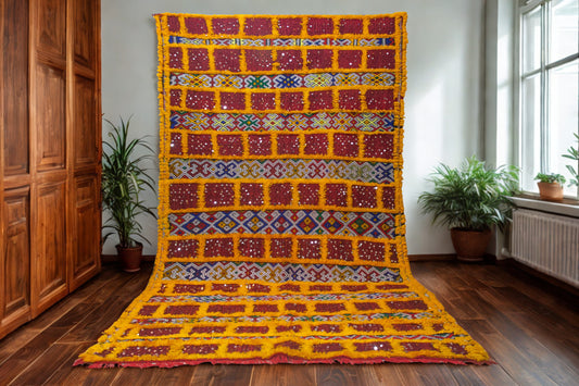 Solar Shields – Aït Zayane Vintage Sequin Rug