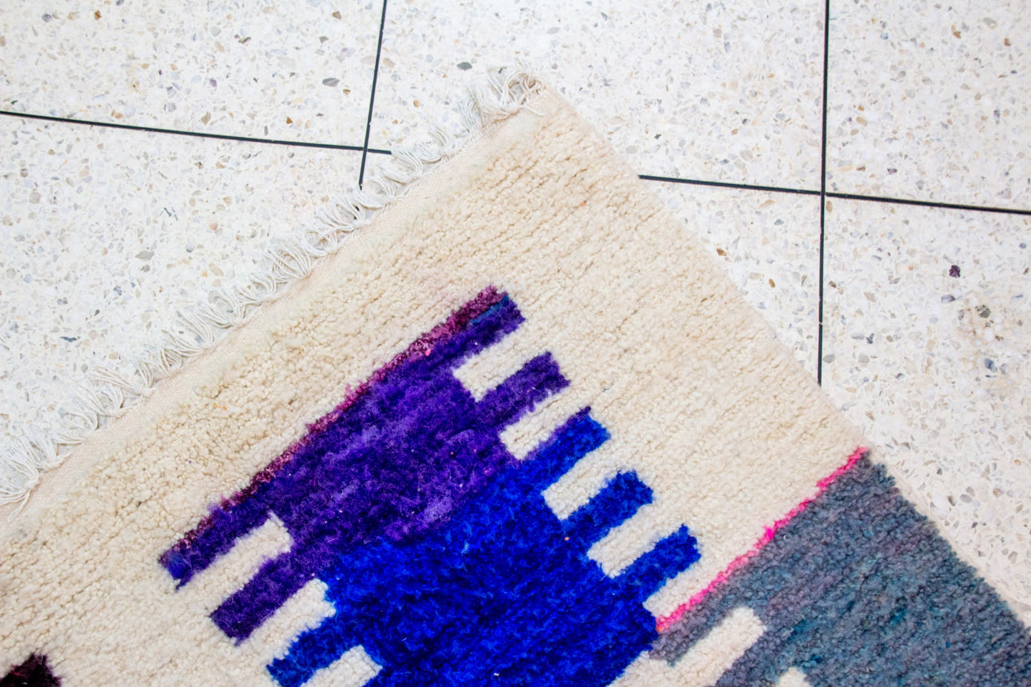 Boujaad Chromatic Steps – Wool Mosaic