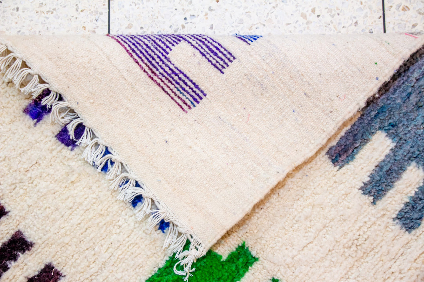 Boujaad Chromatic Steps – Wool Mosaic